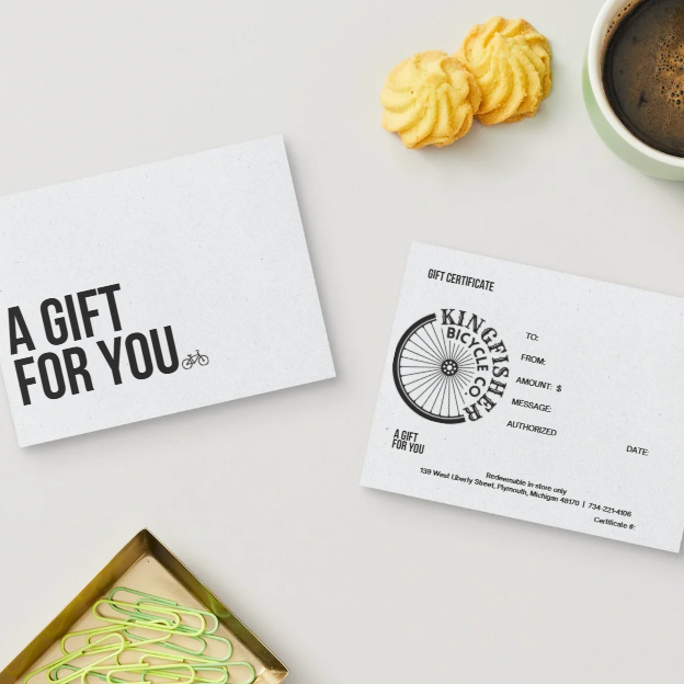 Kingfisher Gift Certificate | $50